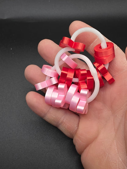 3dfidgets Valentines Double Loop