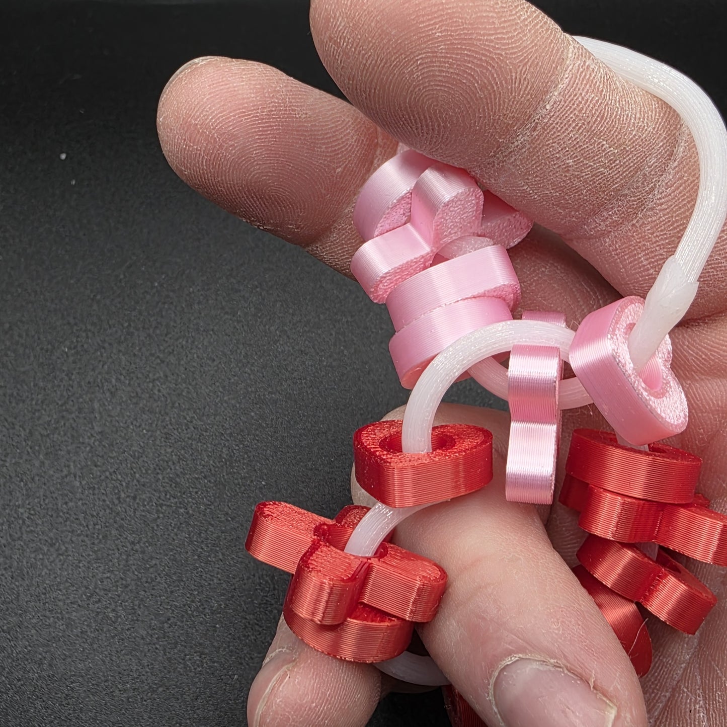 3dfidgets Valentines Double Loop