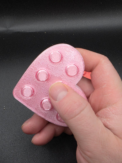 3dFidgets Valentines Everlasting heart popper