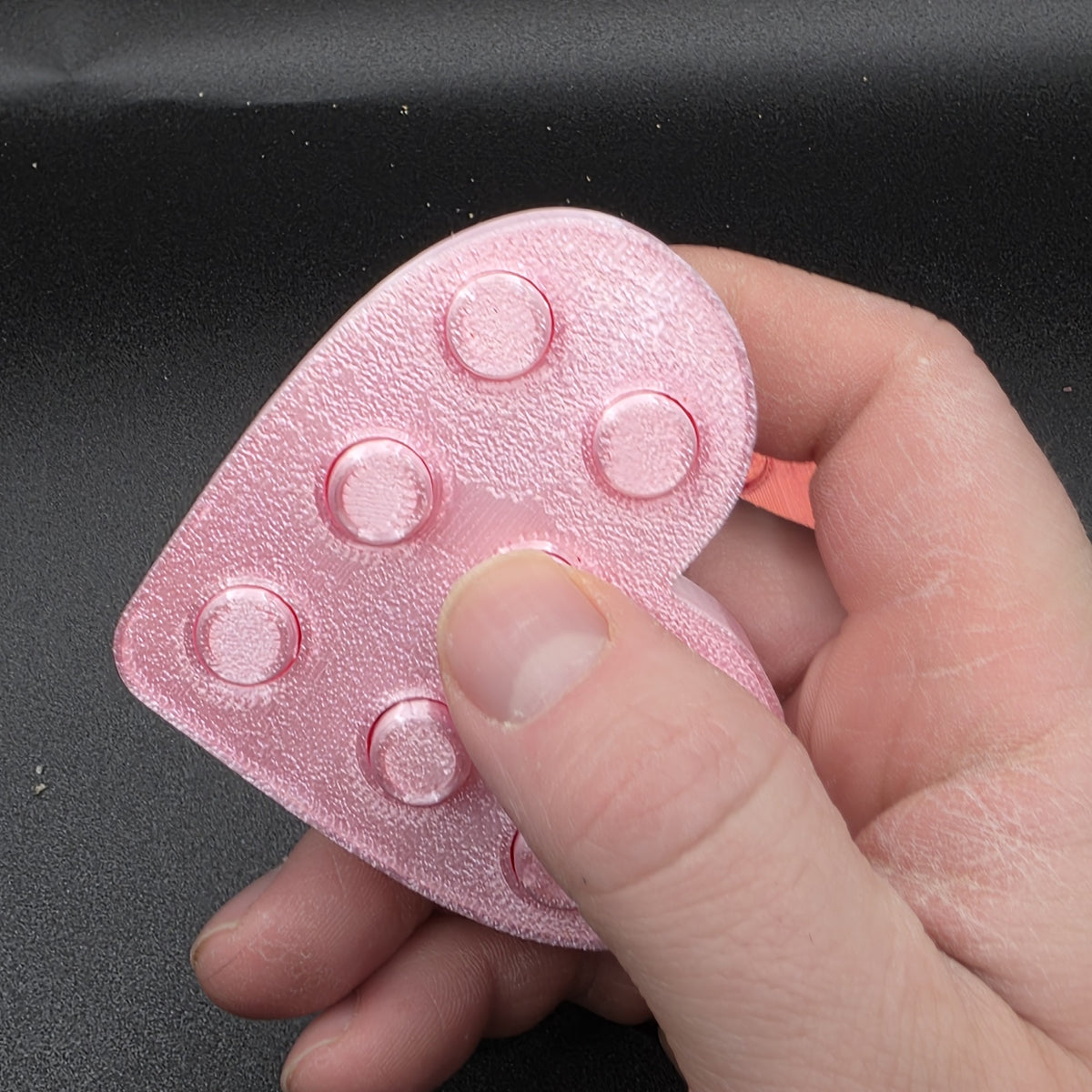 3dFidgets Valentines Everlasting heart popper