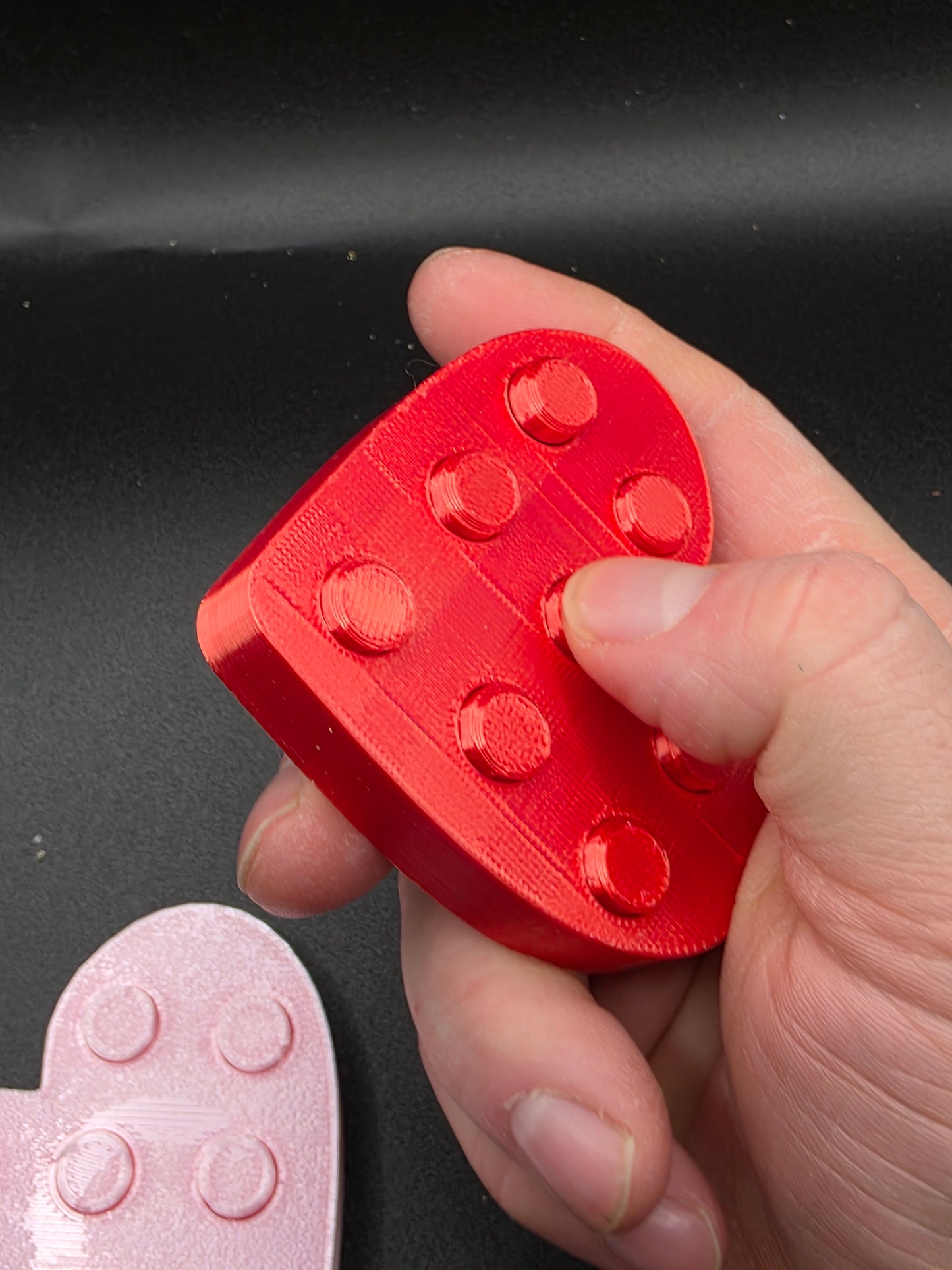 3dFidgets Valentines Everlasting heart popper