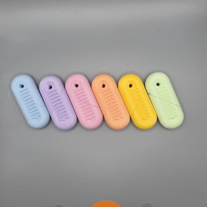 sensit heartSnap - Magnetic snap finger toy in heart shape with textured inside perfect for ADHD, autism and neurodivergent people