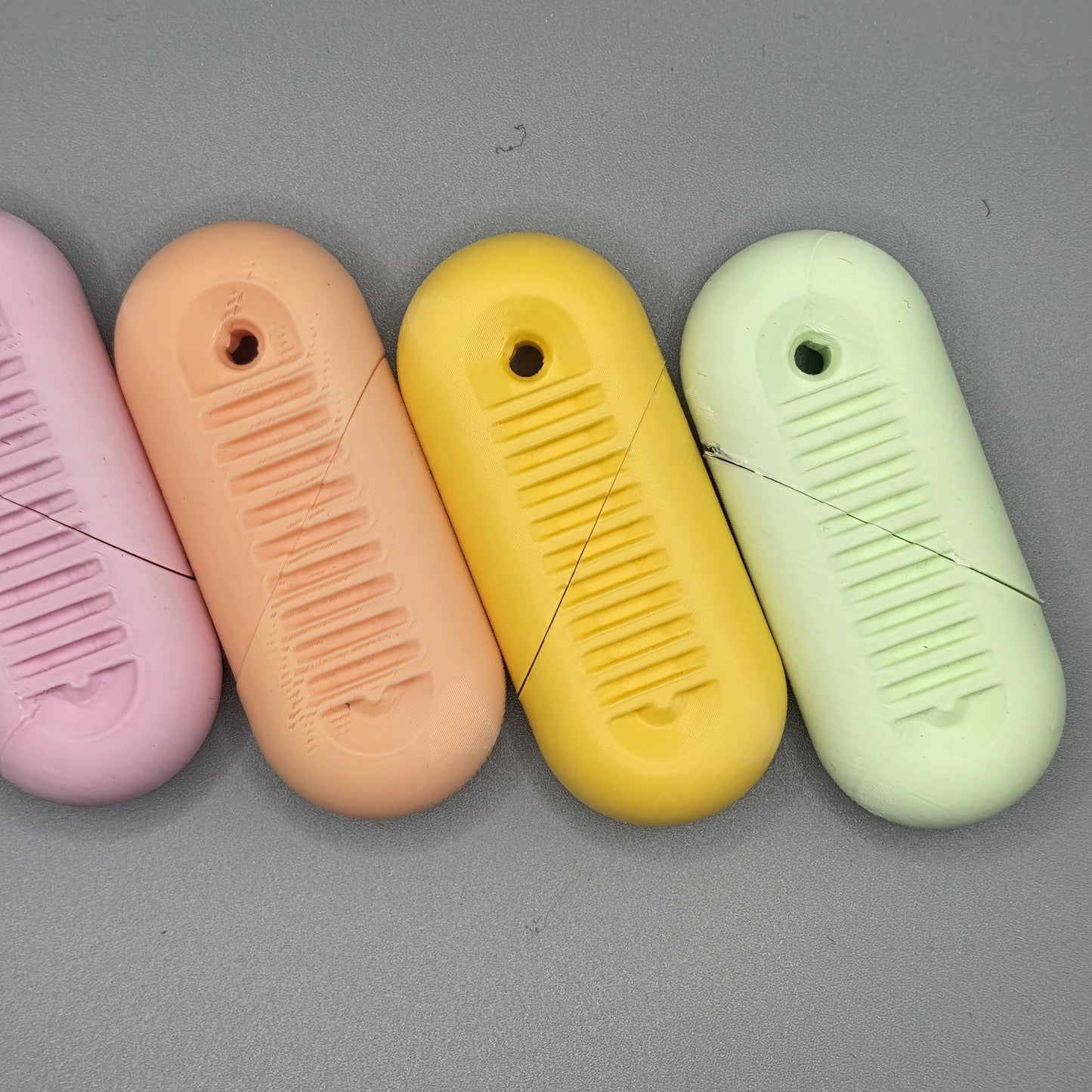 sensit heartSnap - Magnetic snap finger toy in heart shape with textured inside perfect for ADHD, autism and neurodivergent people
