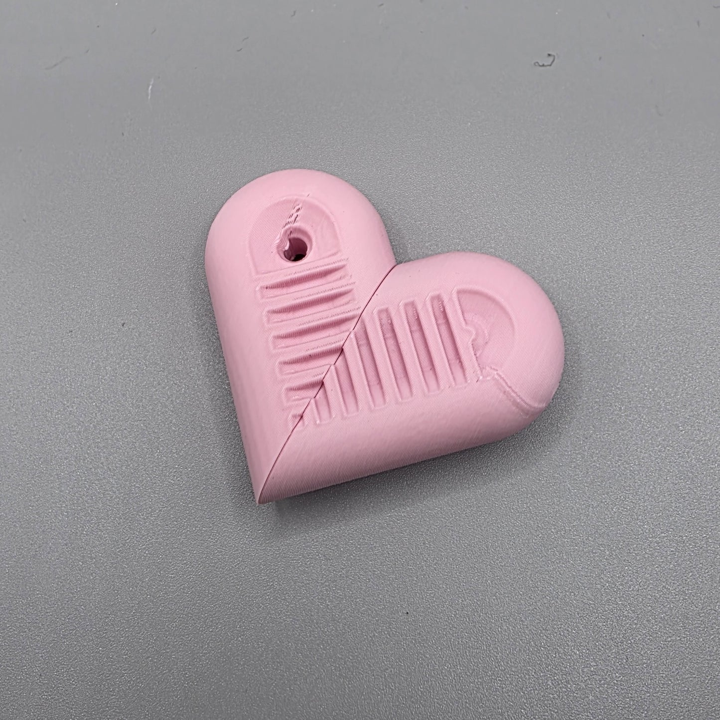 sensit heartSnap - Magnetic snap finger toy in heart shape with textured inside perfect for ADHD, autism and neurodivergent people