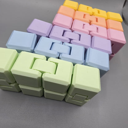 sensit Infinity Cube colourful fidget infinity Cube for idle hands trending fidgety toy