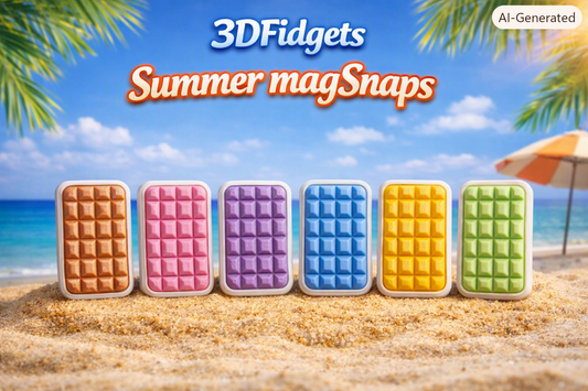 Sensit MagSnap fidget toy - textured outer perfect for ADHA autism and Neurodivergent people (Copy)