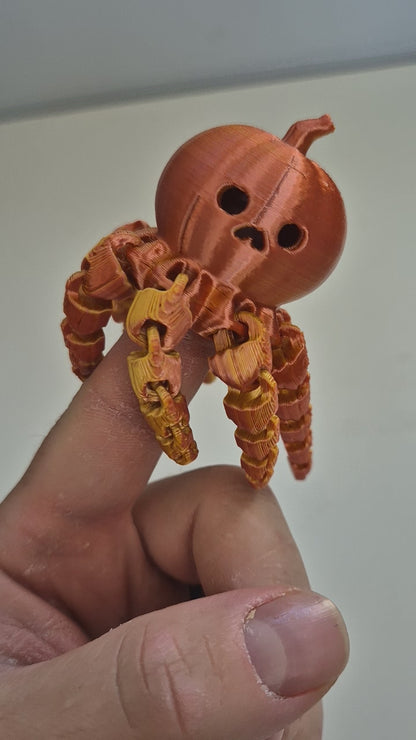 3dFidgets Halloween Articulated Pumpkin